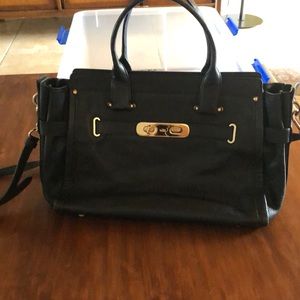 Used black Coach Bag- not from an outlet